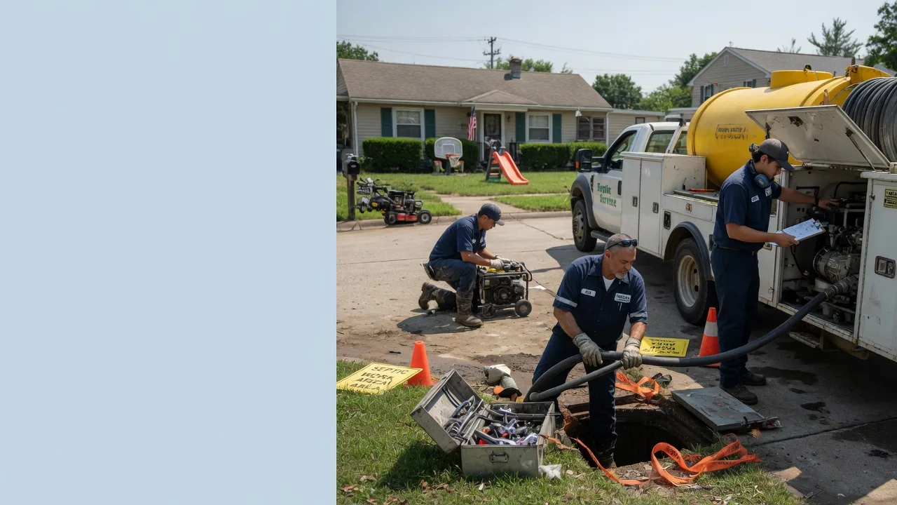 Septic Tank Pumping in Morristown, NJ near me